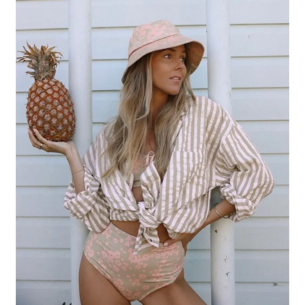 Billabong Bikini Set 💕 Bralette + Hi Retro Bottom